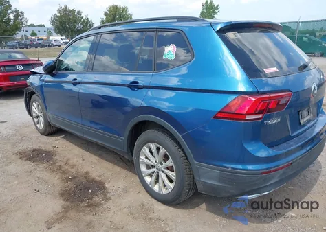 2018 Volkswagen Tiguan 2.0T S z USA, uszkodzony, nr VIN 3VV0B7AX4JM087786